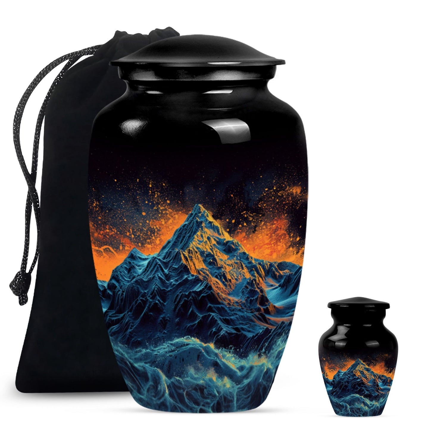 10-inch Classic Mountains Urn.
