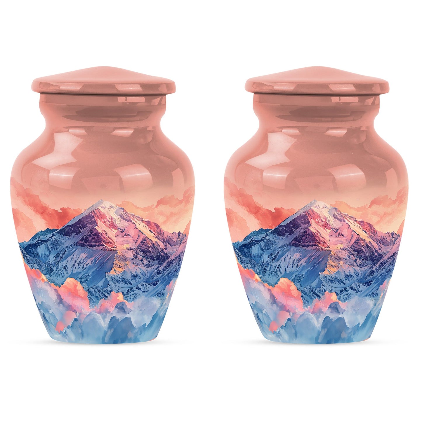 10-inch Classic mountains Urn.