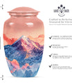 10-inch Classic mountains Urn.