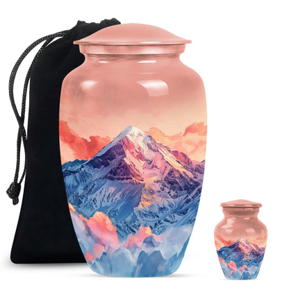 10-inch Classic mountains Urn.