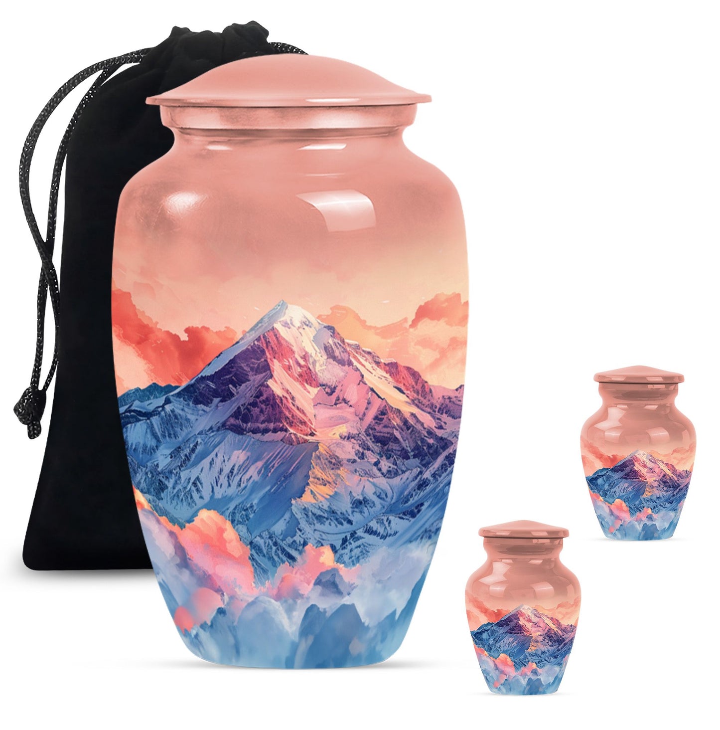 10-inch Classic mountains Urn.