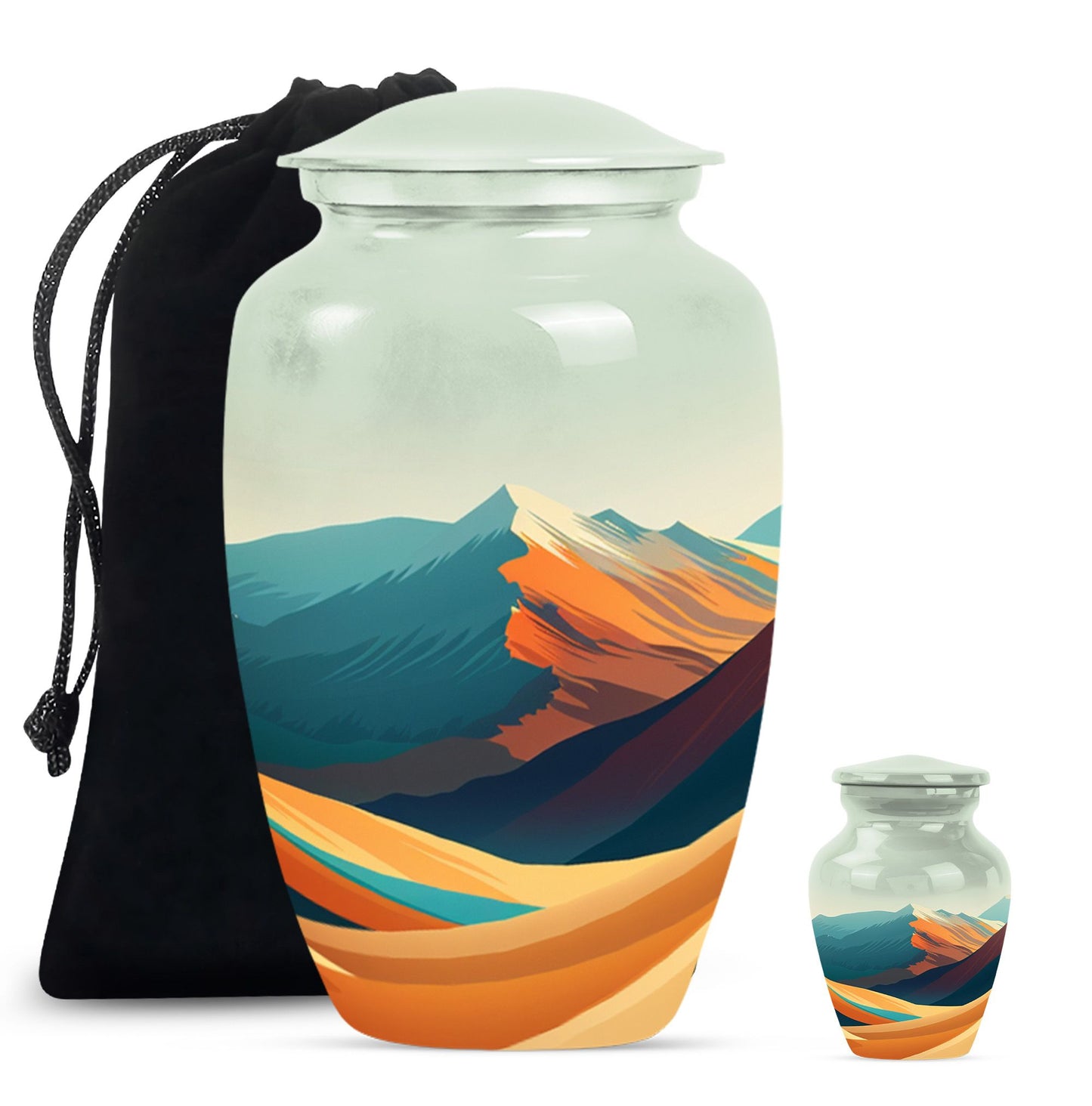 Personalized Fish Keepsake Urn for Pet Ashes - 10-inch, 200 cu in - Yatskia