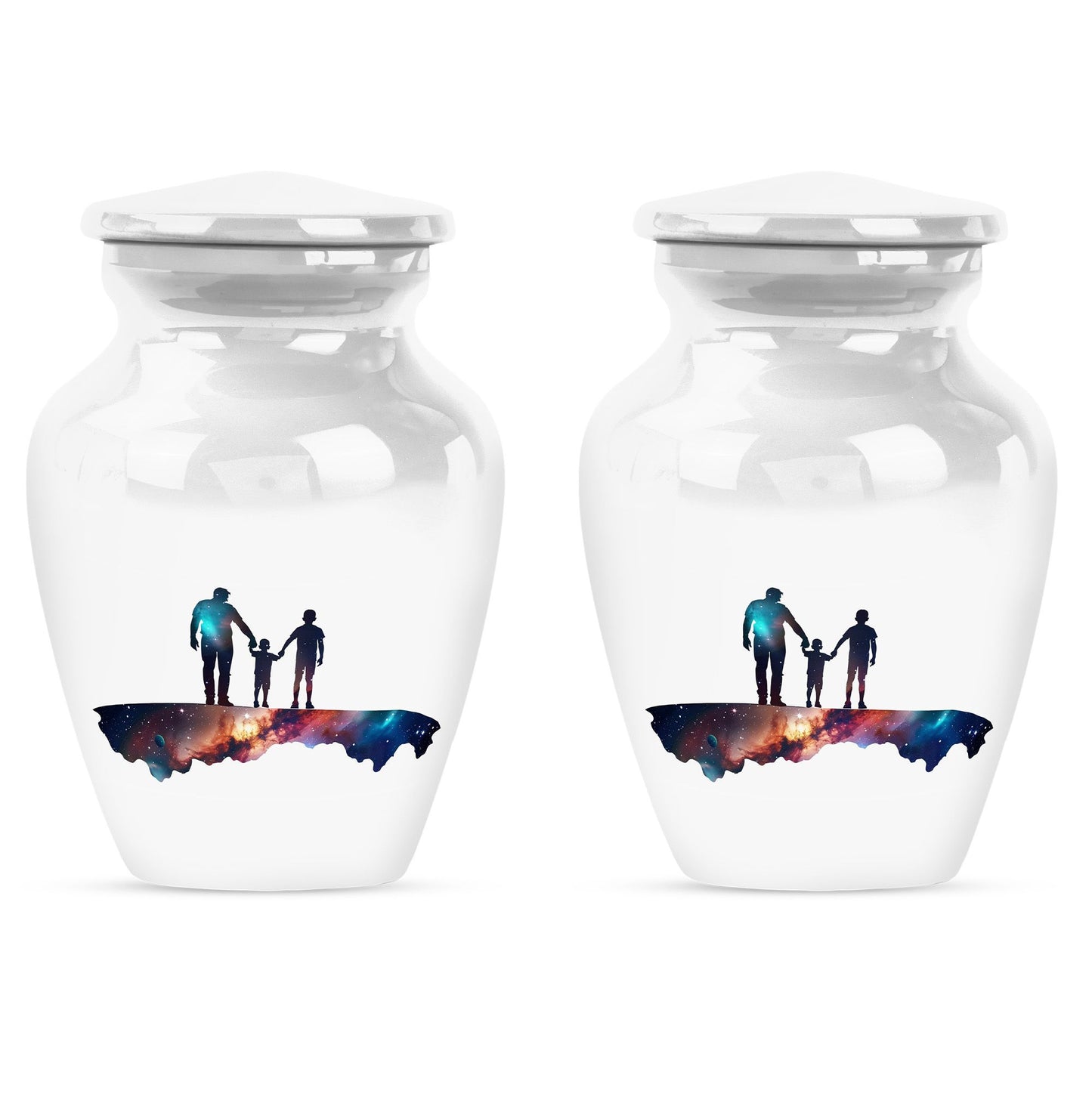 classic abstract design father urn