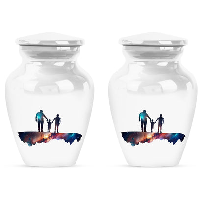 classic abstract design father urn