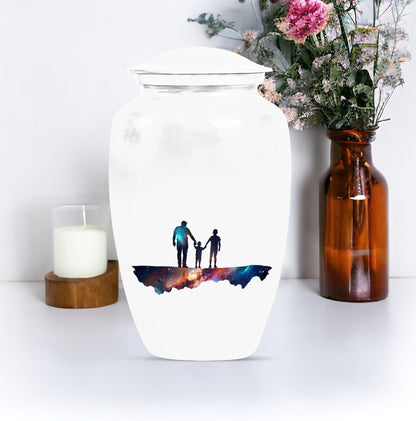 classic abstract design father urn