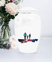 classic abstract design father urn
