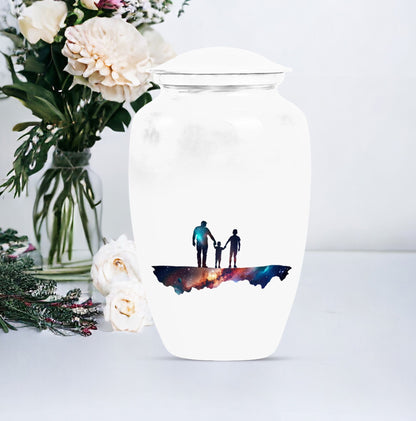 classic abstract design father urn