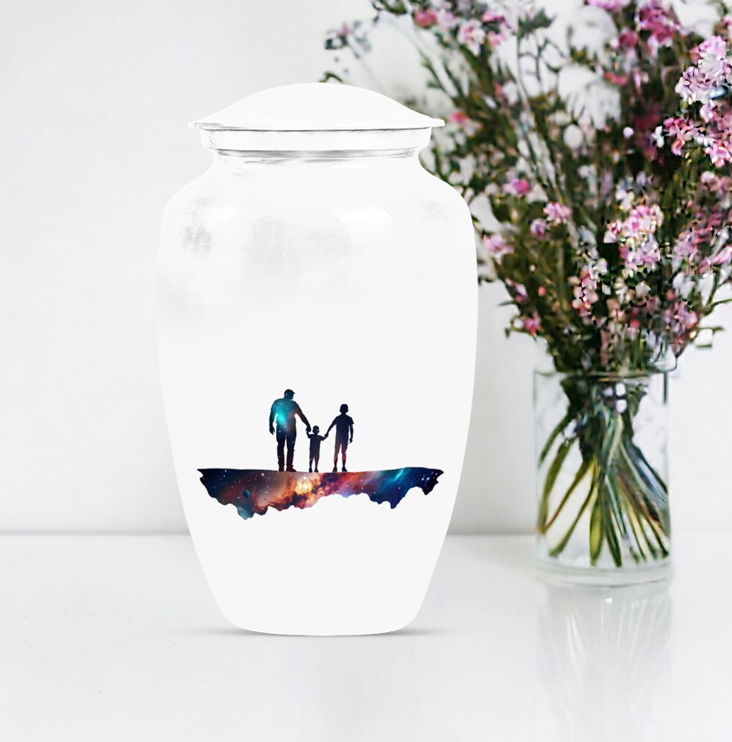 classic abstract design father urn
