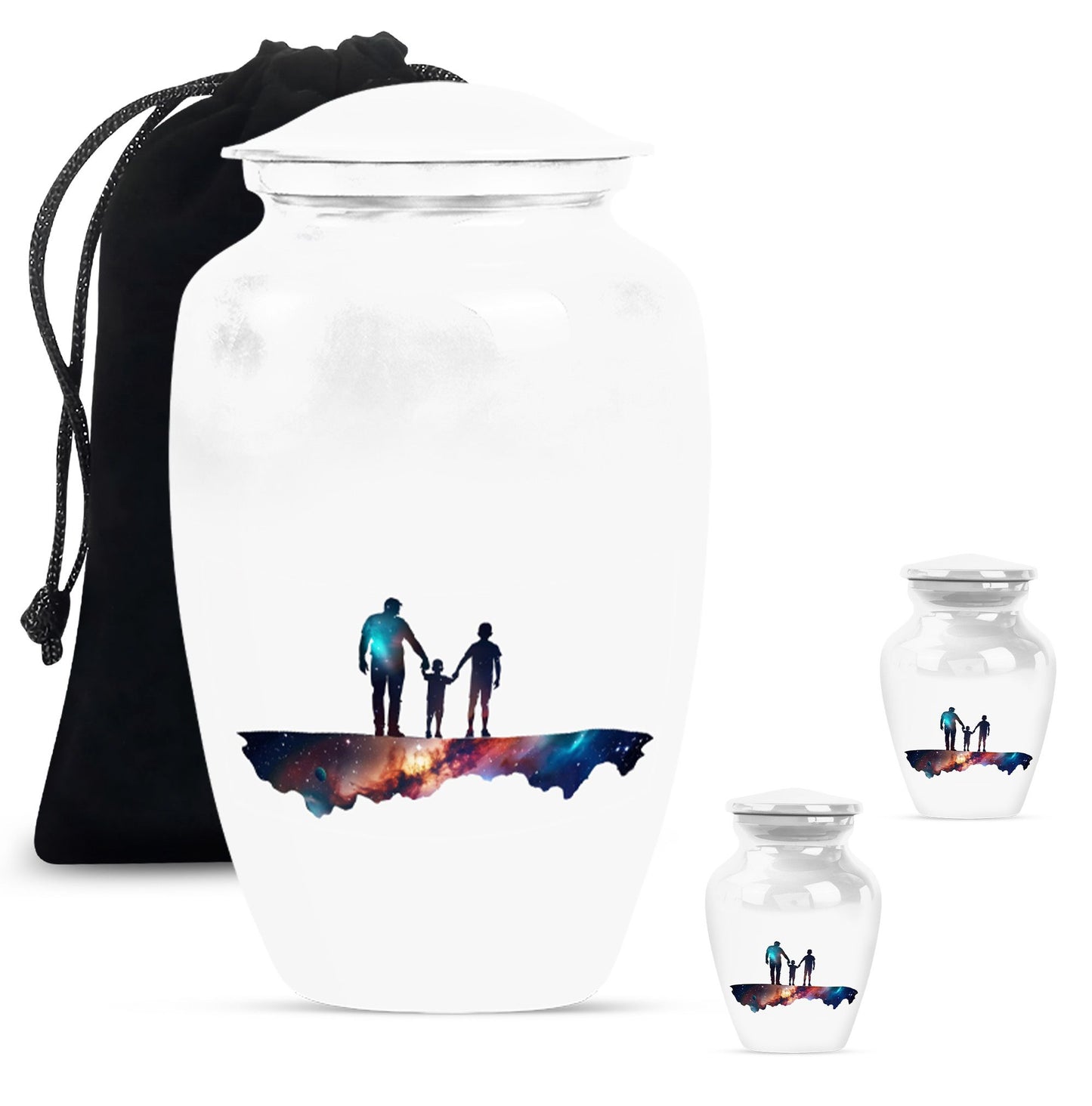 classic abstract design father urn