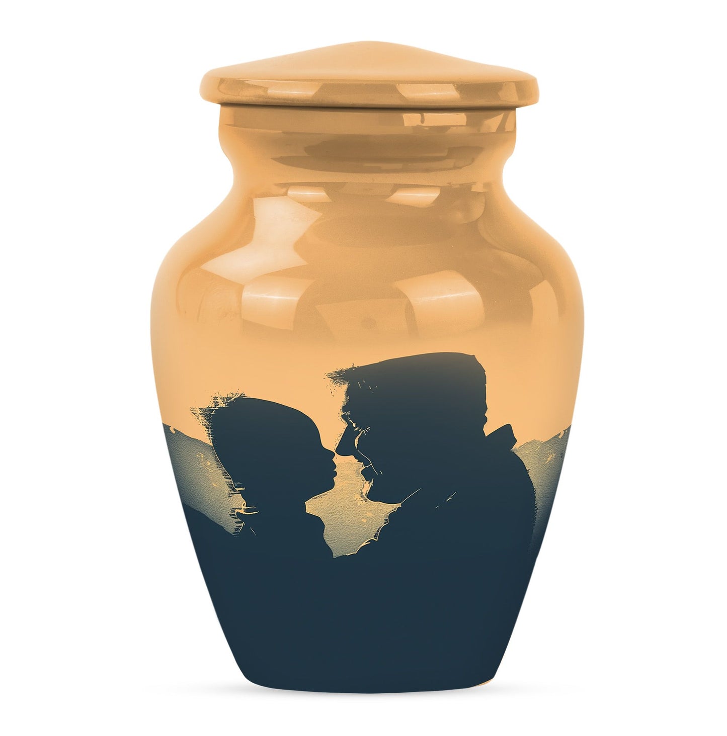 Personalized Father Memorial Urn for Human Ashes - 10-inch, 200 cu in - Yatskia