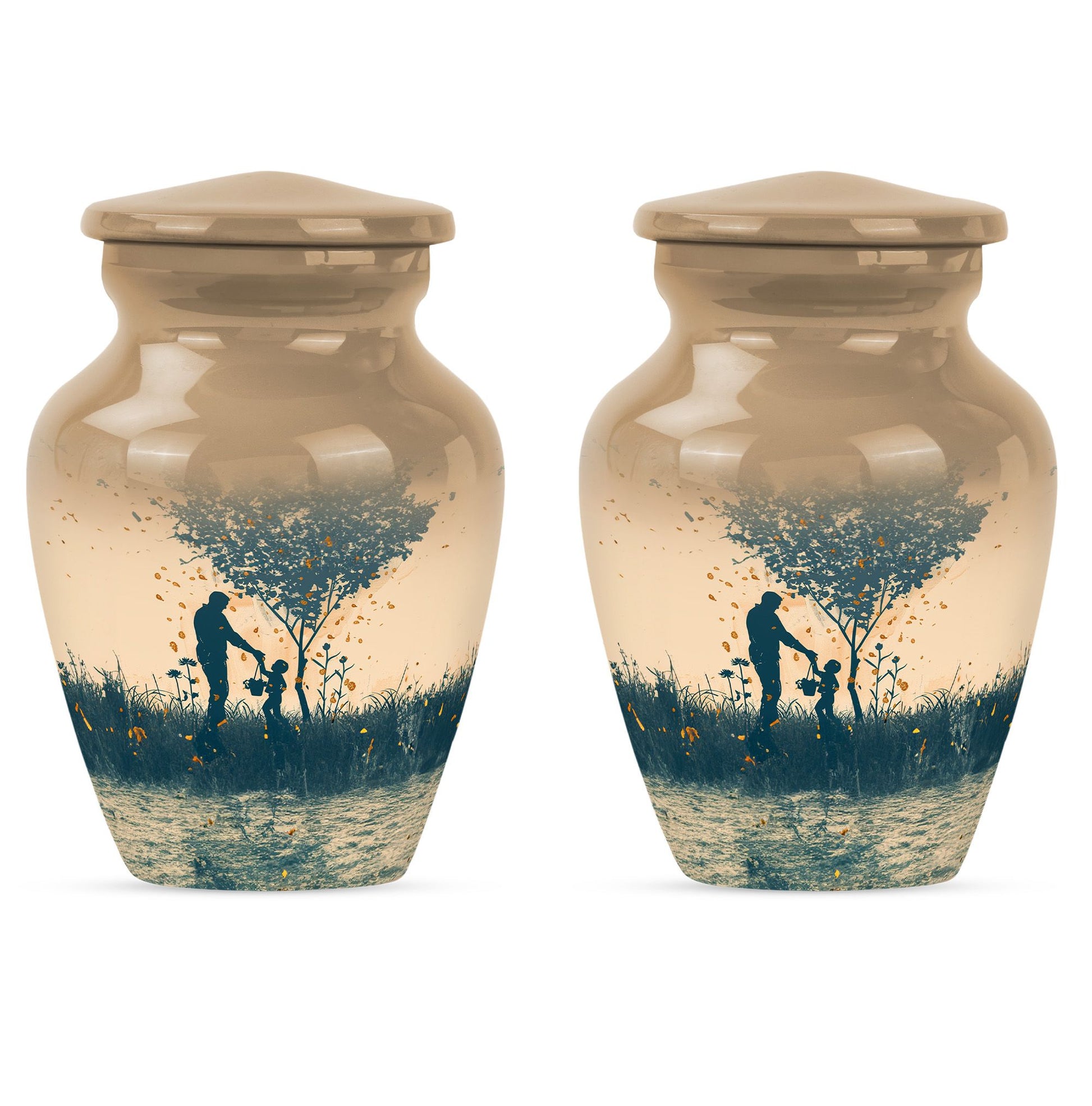 Father Keepsake For Human Ashes Funeral, Ashes Cremation Urn