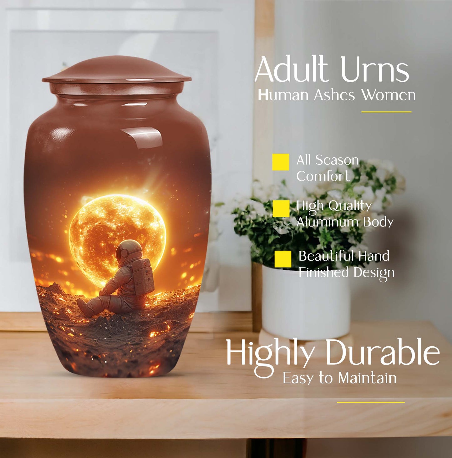 Lunar Urn for ashes.