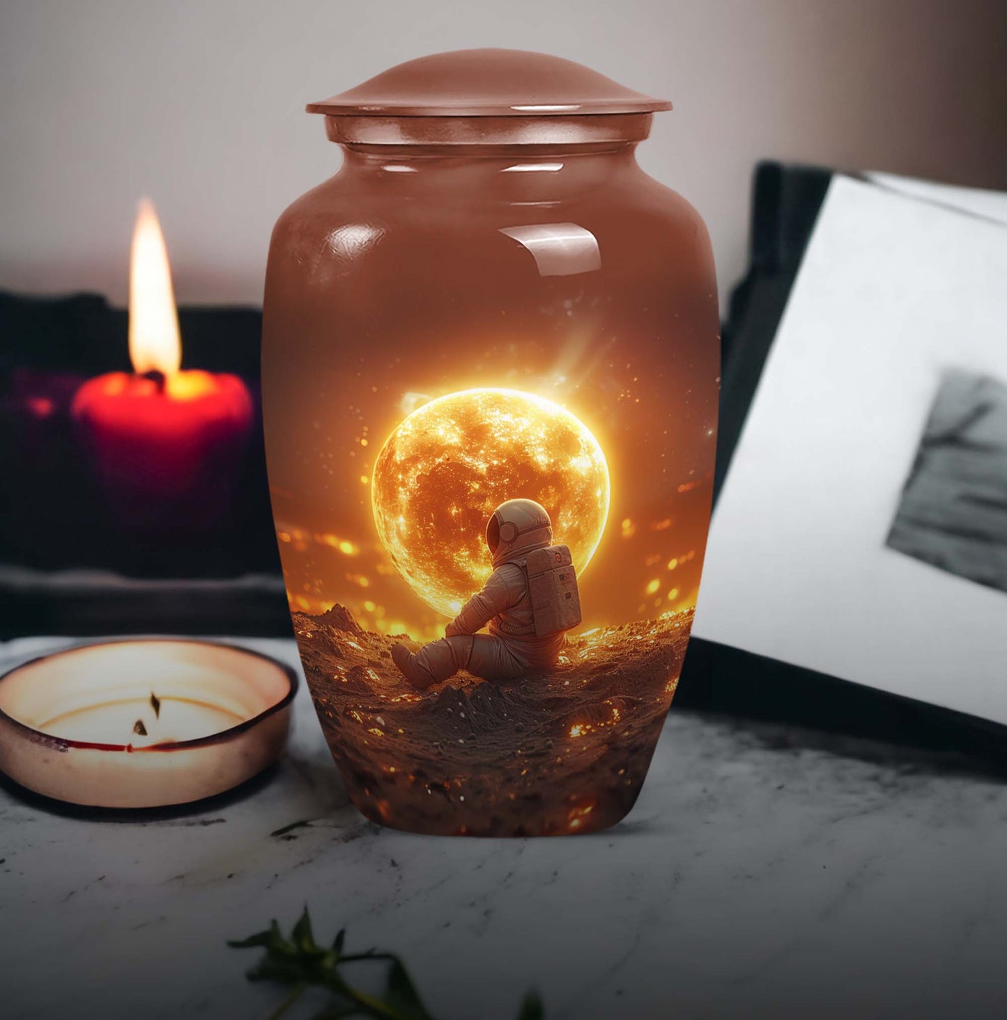Lunar Urn for ashes.