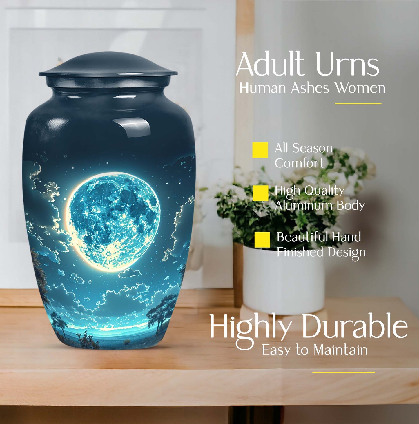 10 inch Lunar Urn.