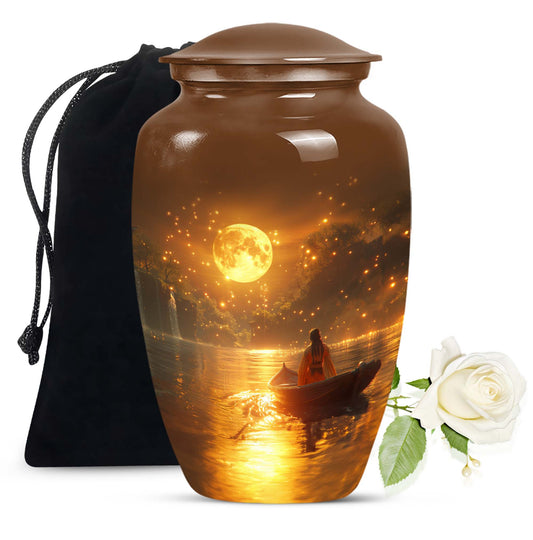 Lunar Urn For Human Ashes Keepsake Funeral, Ashes Urn