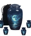 Lunar Small Urn Funeral, Ashes Cremation Urn