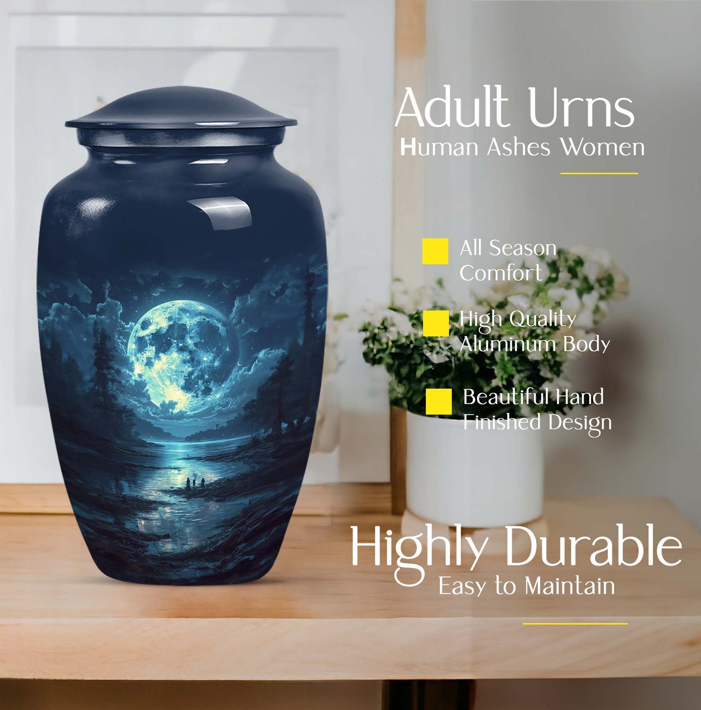 Classic 10-inch Lunar Urn