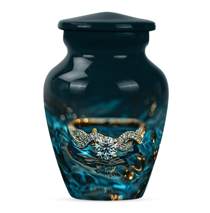 Ring Urn for ashes.