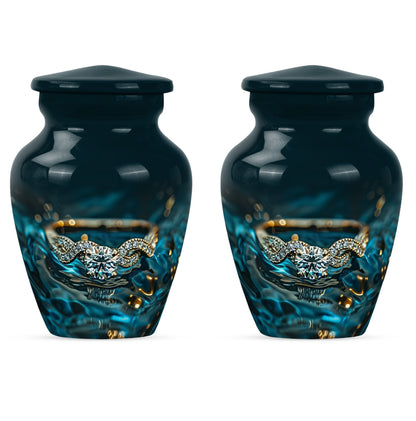 Ring Urn for ashes.