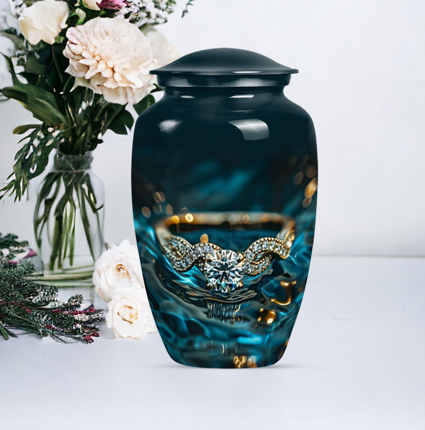 Ring Urn for ashes.
