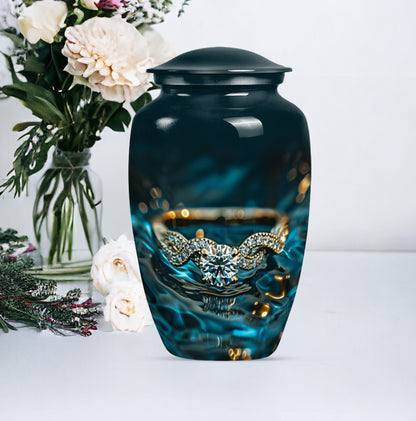 Ring Urn for ashes.
