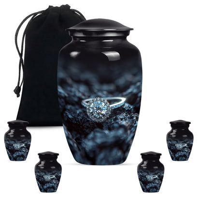 10-inch Classic Ring Urn perfect for cremation ashes