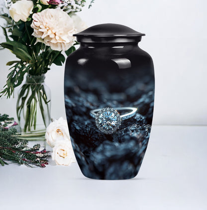10-inch Classic Ring Urn perfect for cremation ashes