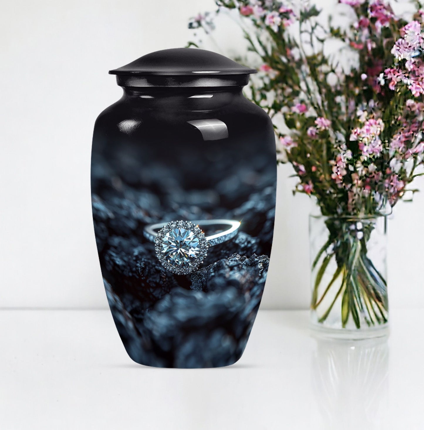 10-inch Classic Ring Urn perfect for cremation ashes