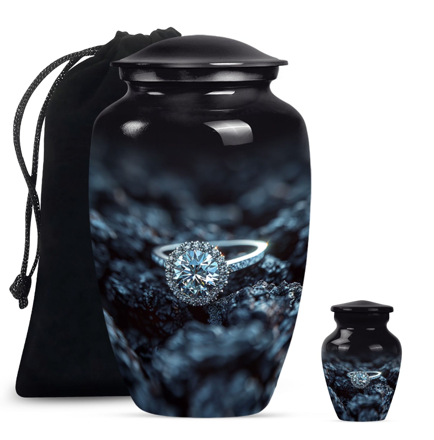 10-inch Classic Ring Urn perfect for cremation ashes