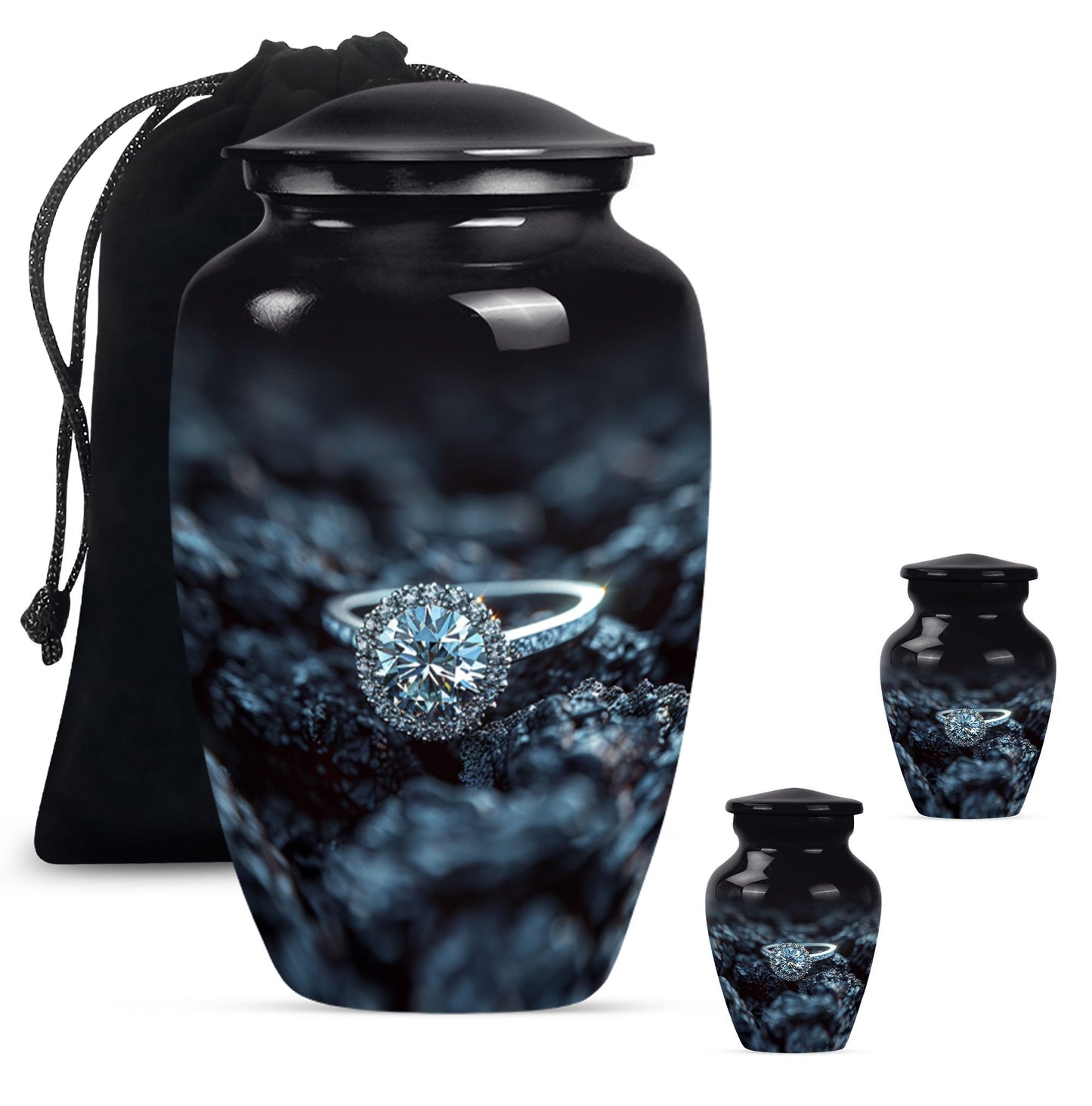 10-inch Classic Ring Urn perfect for cremation ashes