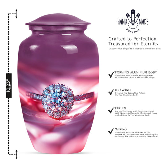 memorial urn for men's ashes