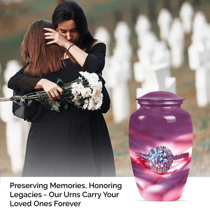 memorial urn for men's ashes