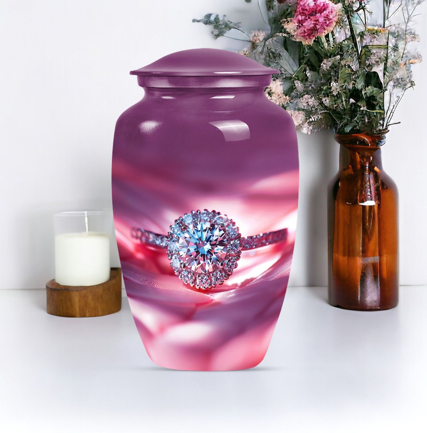 memorial urn for men's ashes