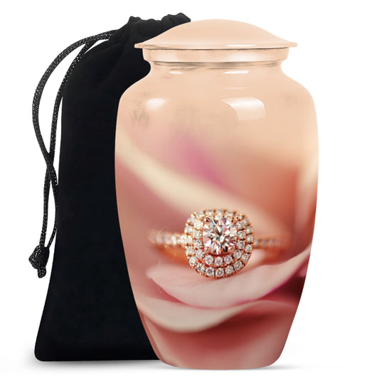 Classic Ring Urn for dad's ashes.