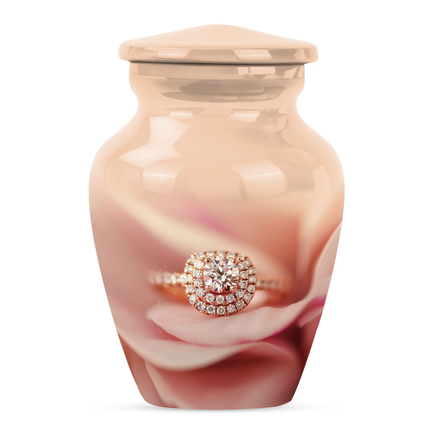 Classic Ring Urn for dad's ashes.
