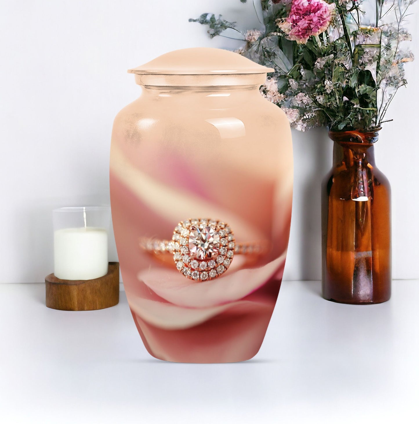 Classic Ring Urn for dad's ashes.