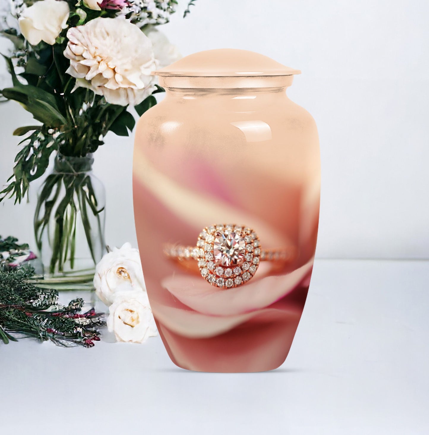 Classic Ring Urn for dad's ashes.