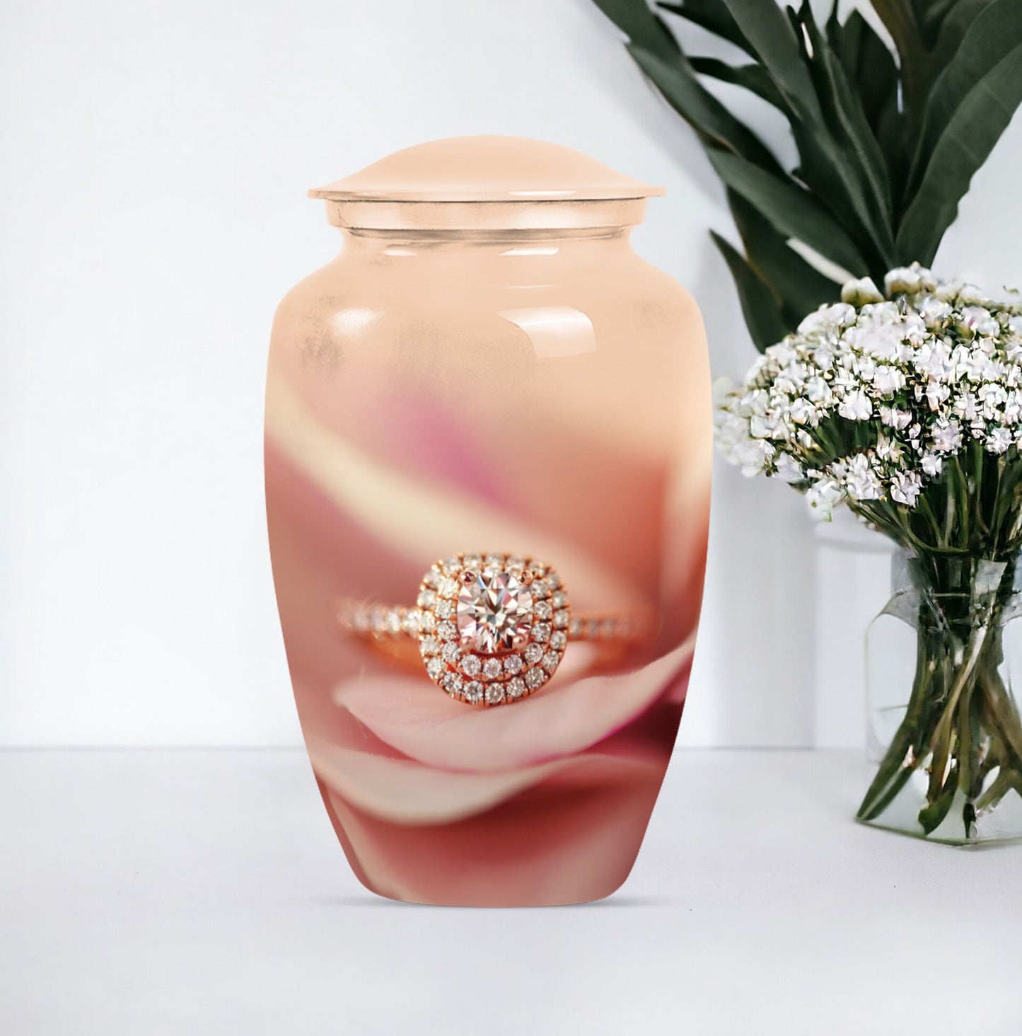 Classic Ring Urn for dad's ashes.