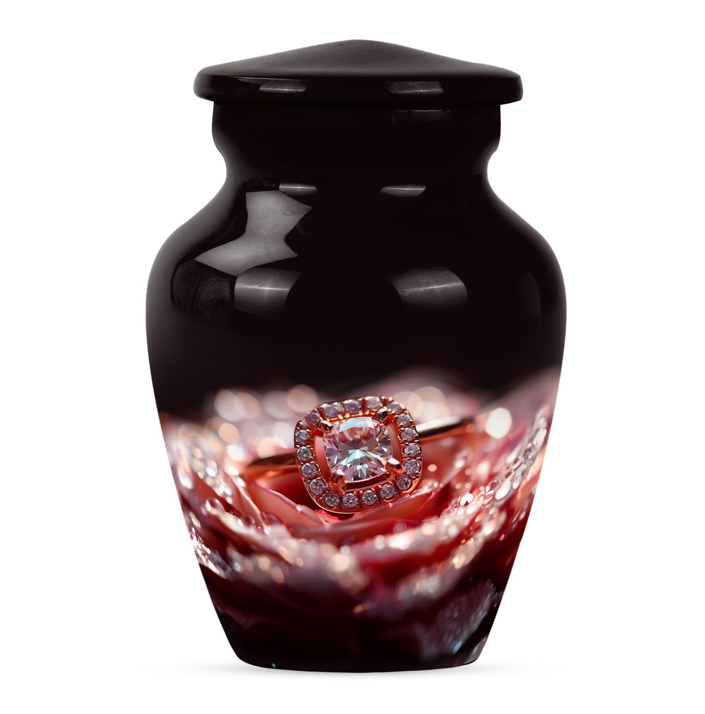 ring urn for mom's ashes.