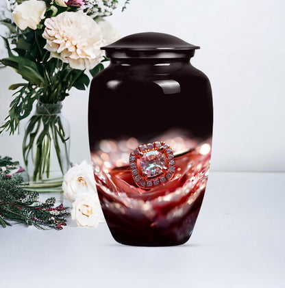 ring urn for mom's ashes.