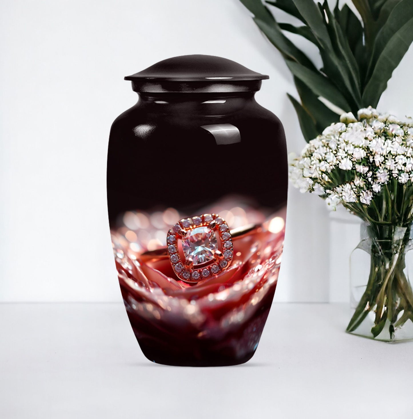 ring urn for mom's ashes.