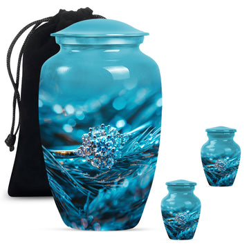 Large Urn with 2 Mini Urn