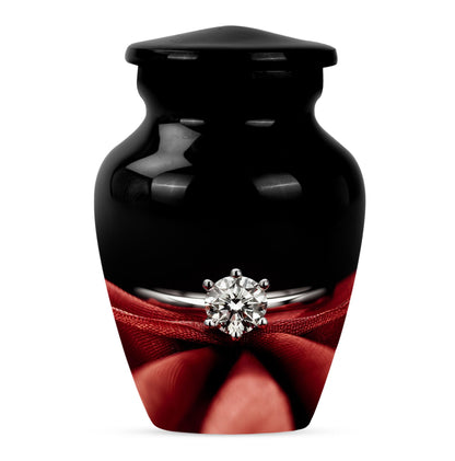 Personalized Artistic Memorial Urn for Human Ashes - 10-inch, 200 cu in - Yatskia