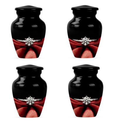 ring urn with personalized name engraving