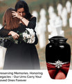 ring urn with personalized name engraving