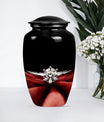 ring urn with personalized name engraving