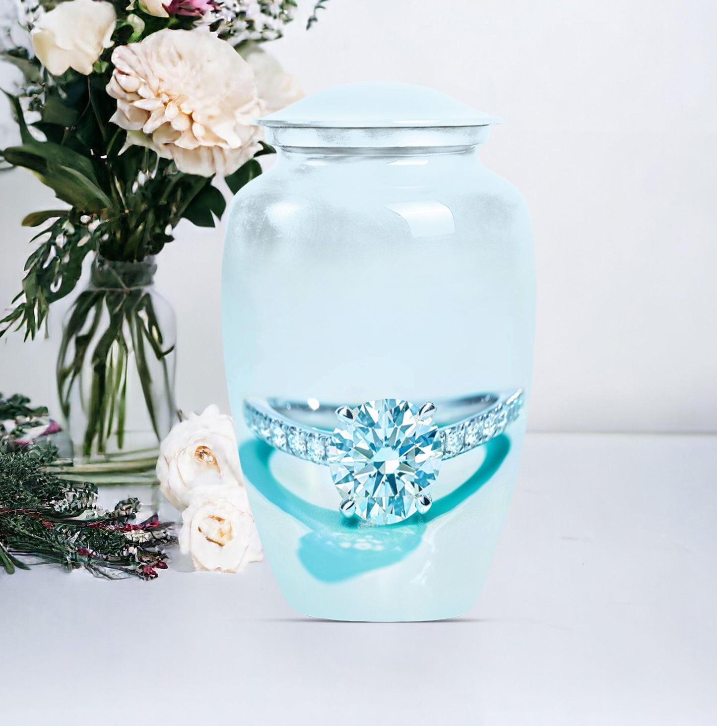 Ring Urn for men's ashes