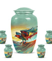 10-inch classic Phoenix urn for male cremation,