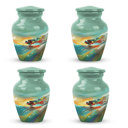 10-inch classic Phoenix urn for male cremation,