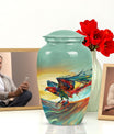 10-inch classic Phoenix urn for male cremation,
